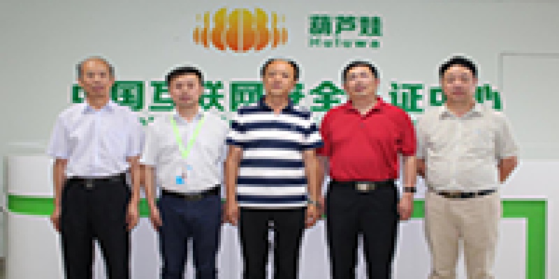 江西省人民政府驻上海办事处党组书记、主任王敦范等领导一行莅临葫芦娃考察
